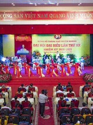 Đại hội Đại biểu Đảng bộ thành phố Tuyên Quang lần thứ XX