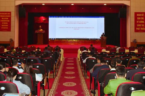 Hội nghị tập huấn công tác quản lý nhà nước về khoáng sản