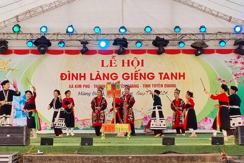 Lễ hội đình làng Giếng Tanh: lễ hội văn hóa đặc sắc của dân tộc Cao Lan