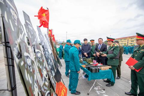 Thành phố Tuyên Quang ra quân huấn luyện năm 2024