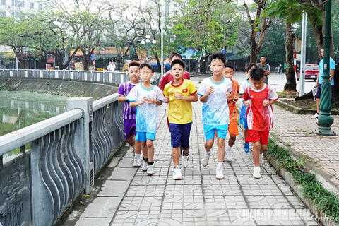 Sôi động phong trào tập thể dục của người dân TP Tuyên Quang