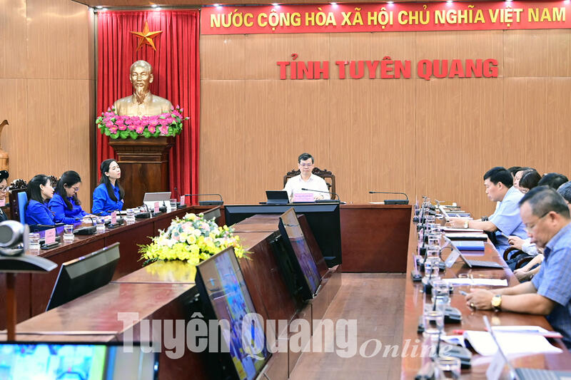 Chủ tịch UBND tỉnh Nguyễn Văn Sơn dự Hội nghị đối thoại của Thủ tướng Chính phủ với thanh niên