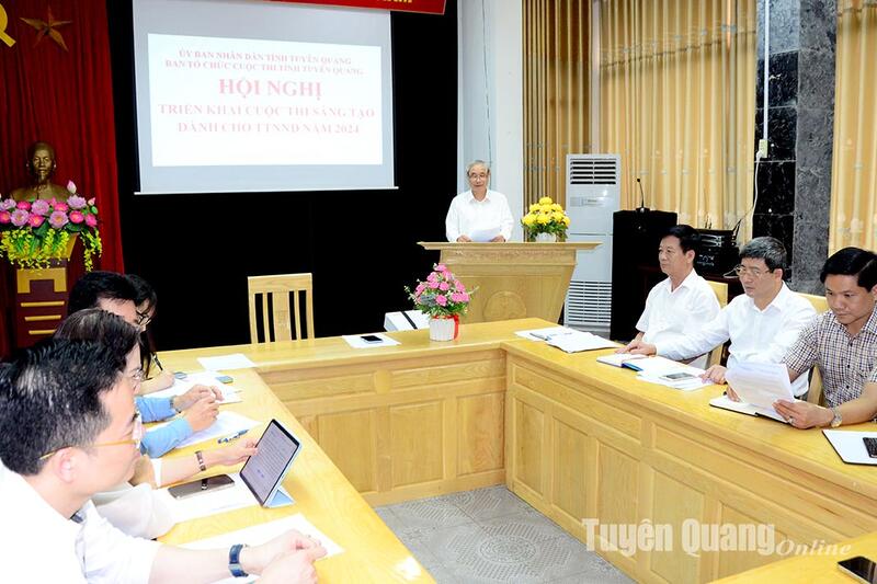 Triển khai Cuộc thi Sáng tạo thanh thiếu niên, nhi đồng tỉnh Tuyên Quang năm 2024