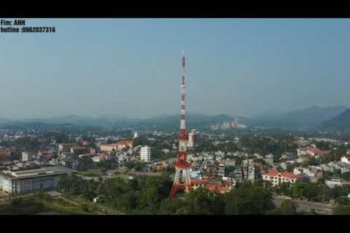 Thành phố Tuyên Quang - góc nhìn Flycam