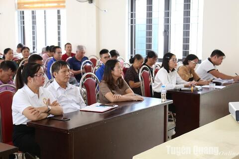 Gần 400 đại biểu được tập huấn ứng dụng chính quyền số tỉnh Tuyên Quang năm 2023
