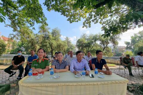 Uỷ ban nhân dân phường Minh Xuân, TP Tuyên Quang, tỉnh Tuyên Quang tổ chức  Thực tập phương án chữa cháy và cứu nạn, cứu hộ năm 2023