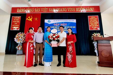 Hội LHPN phường Minh Xuân tổ chức kỷ niệm 93 năm Ngày thành lập Hội LHPN Việt Nam