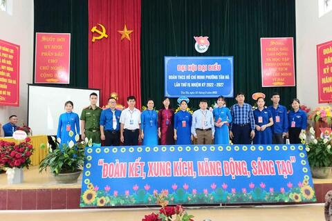 Đại hội Đoàn TNCS Hồ Chí Minh phường Tân Hà lần thứ IV, nhiệm kỳ 2022- 2027 !
