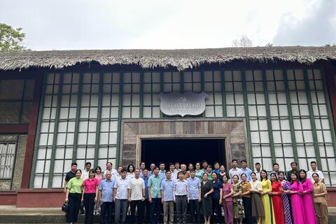 Đoàn đại biểu Đảng bộ phường Tân Hà đi báo công, tham quan Khu di tích lịch sử Quốc gia đặc biệt Kim Bình, huyện Chiêm Hoá, tỉnh Tuyên Quang !