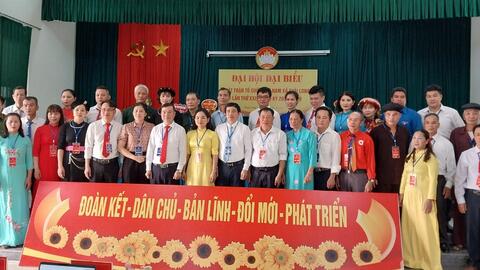 Đại hội mặt trật tổ quốc Việt Nam xã Thái Long khóa XXI nhiệm kỳ 2024-2029 thành công tốt đẹp