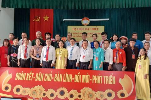 Đại hội mặt trật tổ quốc Việt Nam xã Thái Long khóa XXI nhiệm kỳ 2024-2029 thành công tốt đẹp
