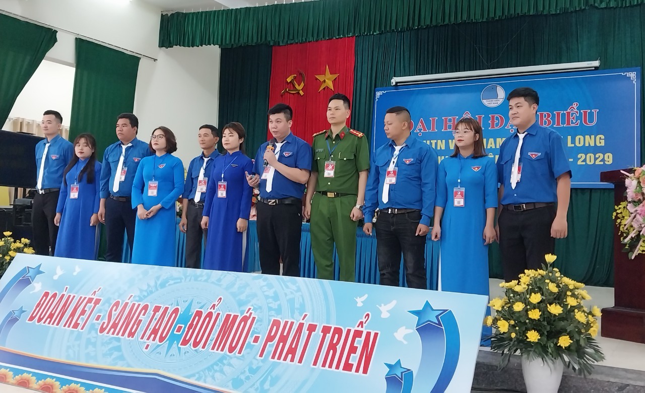 Đại hội liên hiệp thanh niên xã Thái Long khóa VII nhiệm kỳ 2024-2029