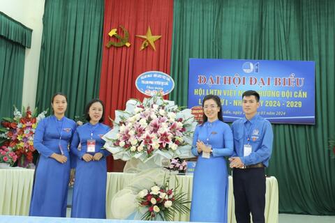 Đại hội đại biểu Hội LHTN Việt Nam phường Đội Cấn lần thứ I, nhiệm kỳ 2024-2029 diễn ra thành công tốt đẹp