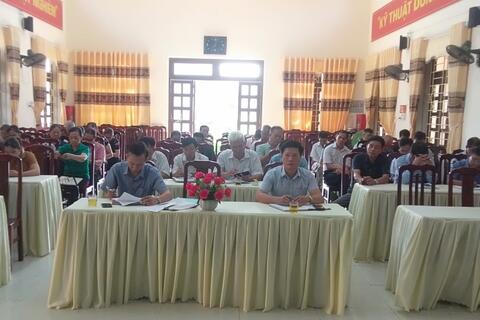 Ủy ban MTTQ Việt Nam phường Đội Cấn tổ chức hội nghị lần thứ 8 để sơ kết công tác MTTQ 6 tháng đầu năm 2023