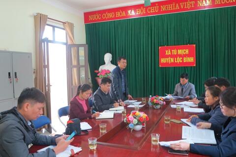 Đoàn công tác của Chi cục Thú y vùng 2 kiểm tra tình hình dịch bệnh và công tác phòng chống dịch tại Lạng Sơn